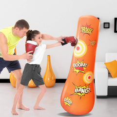 Bop and punch toy that bounces back for repeated fun.