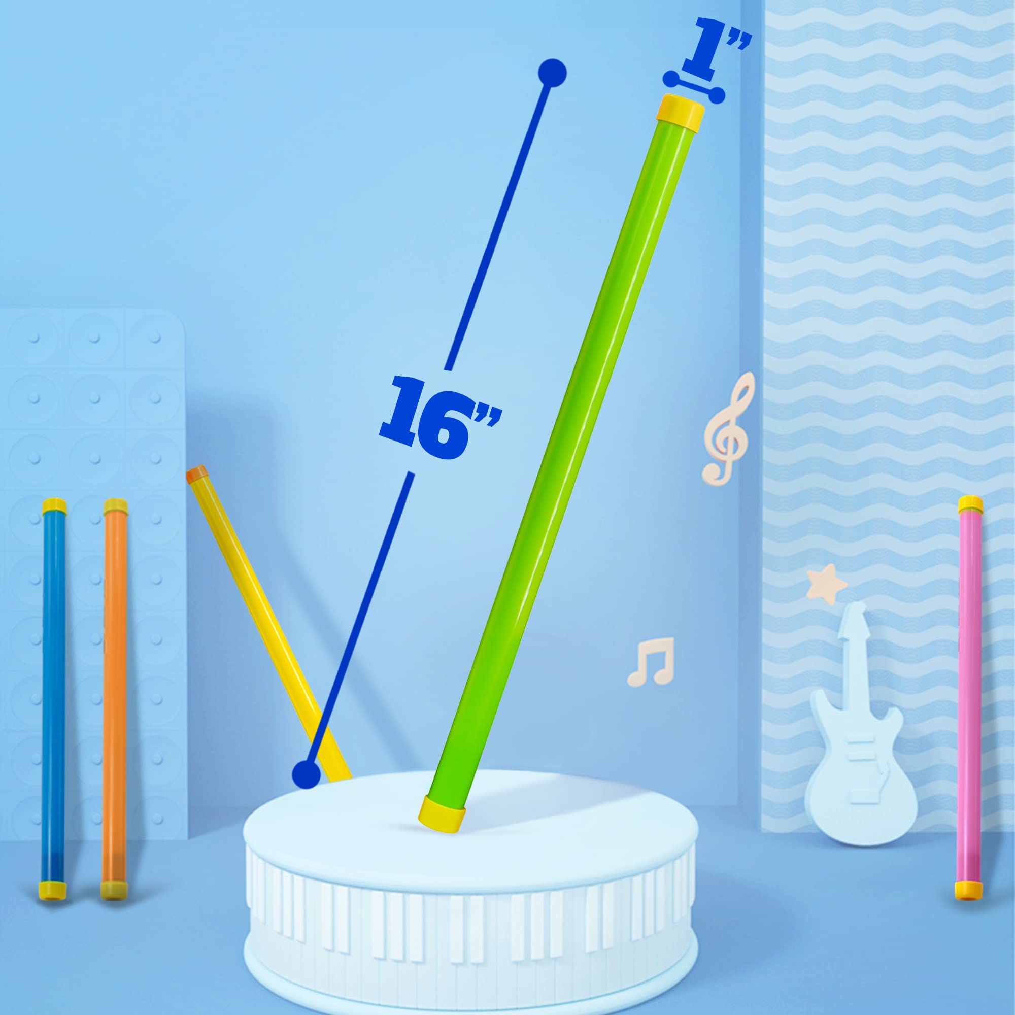 Novelty Place groan tube blue boosts party vibes with silly groans.
