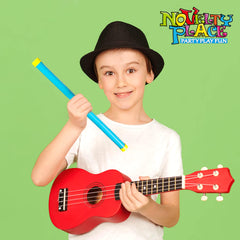 Novelty Place groan tube green portable noise maker for gatherings.