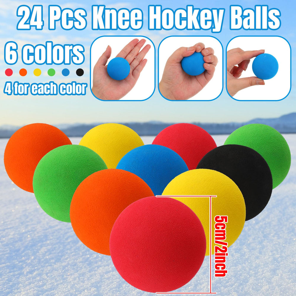 Noveread foam hockey balls ideal for indoor play and safe use