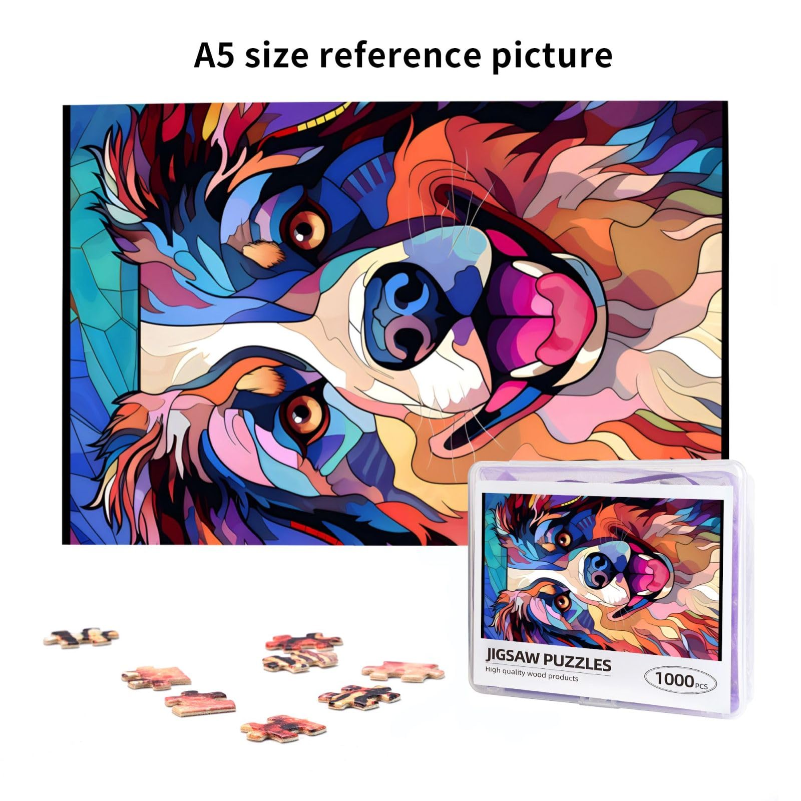 Novgift 1000-piece puzzle makes a thoughtful gift for birthdays and holidays.