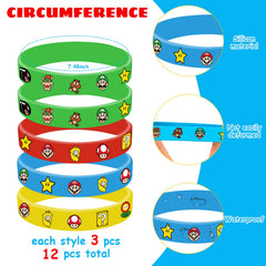 Novovida Mario print designs on items enhance theme consistency.