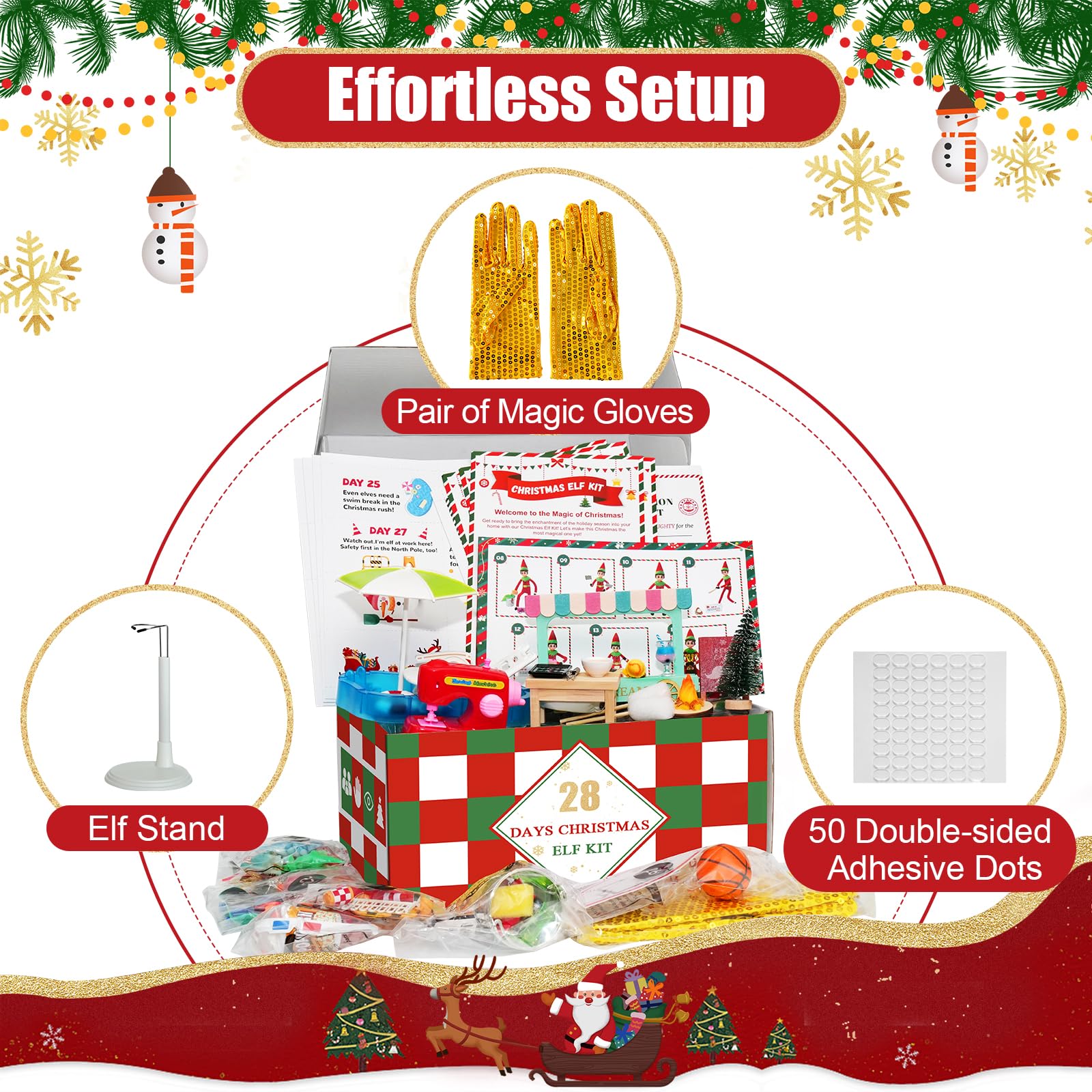 NOXBRYLL Elf Kit magical glove adds a tactile countdown touch.
