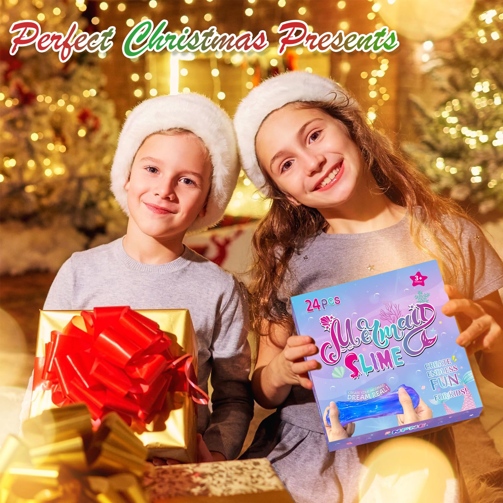 NPNE Mermaid Slime education pack—creative crafting supports imagination and fine motor skills.