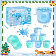 NPNE snowflake putty colors spread for creative art and calm sensory play.