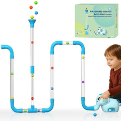 NPOUE STEM air-tubes track for kid-friendly airflow exploration