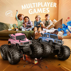 NQD Monster Truck gift packaging blue, ready for gifting