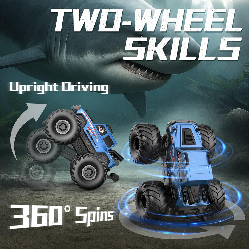 NQD Monster Truck mud race blue, built for outdoor adventures