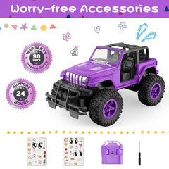 NQD RC car meets safety standards for peace of mind.