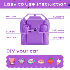 NQD RC car designed for small hands, beginner-friendly.