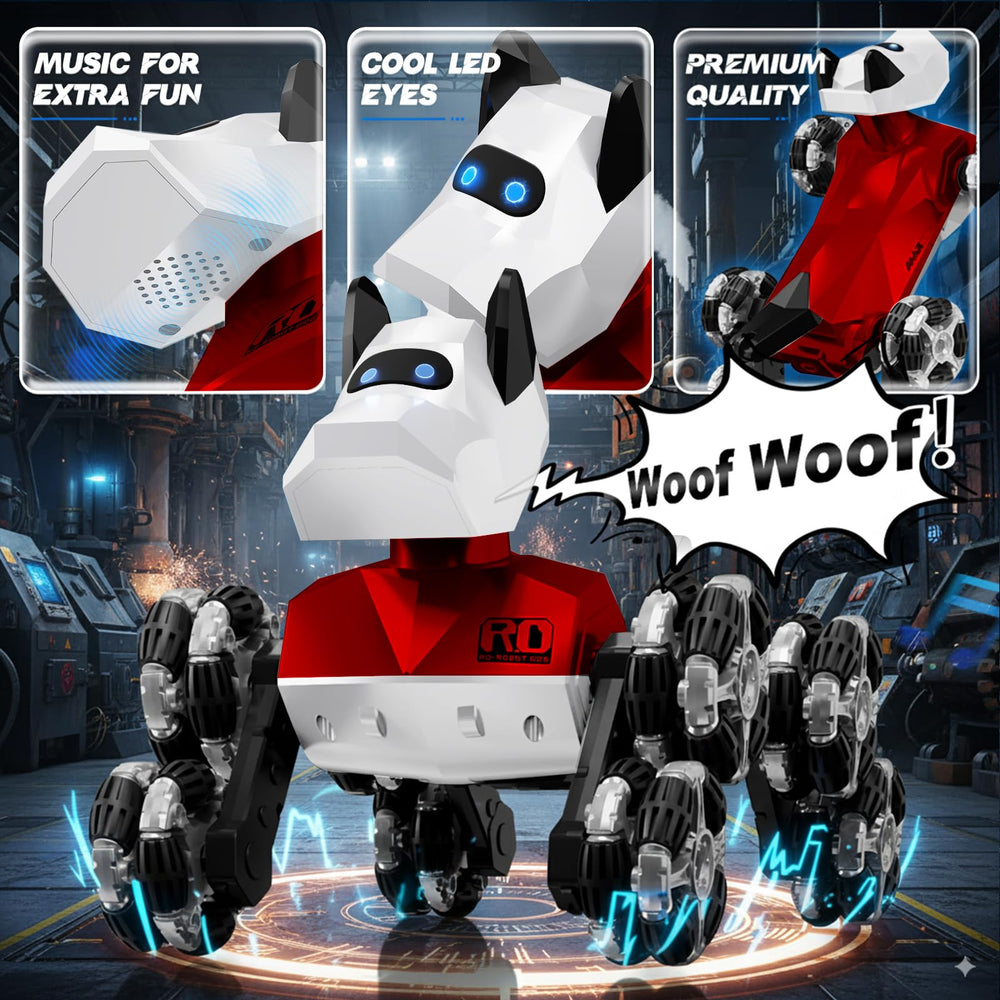 NQD Robot Dog’s durable ABS build supports active play.