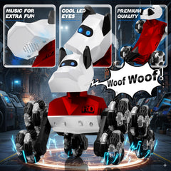 NQD Robot Dog’s durable ABS build supports active play.