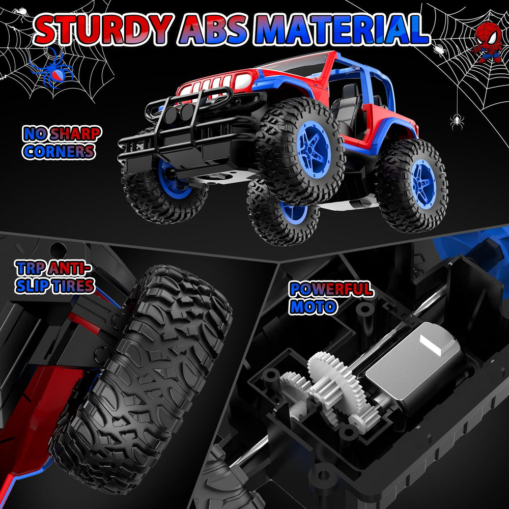 NQD Spider RC car interior detail for a realistic cockpit experience.