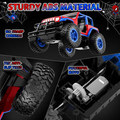 NQD Spider RC car interior detail for a realistic cockpit experience.