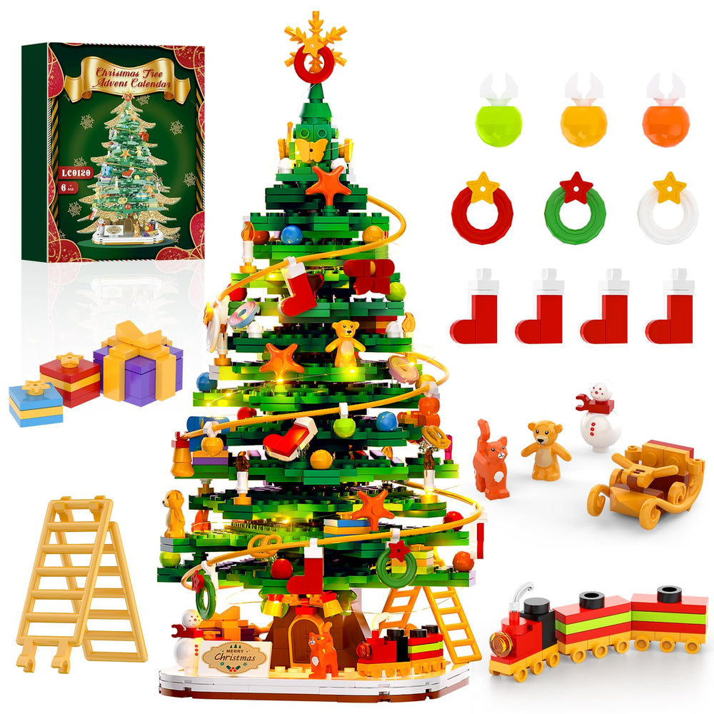 Nubee Christmas tree building kit ready for festive play and creative assembly