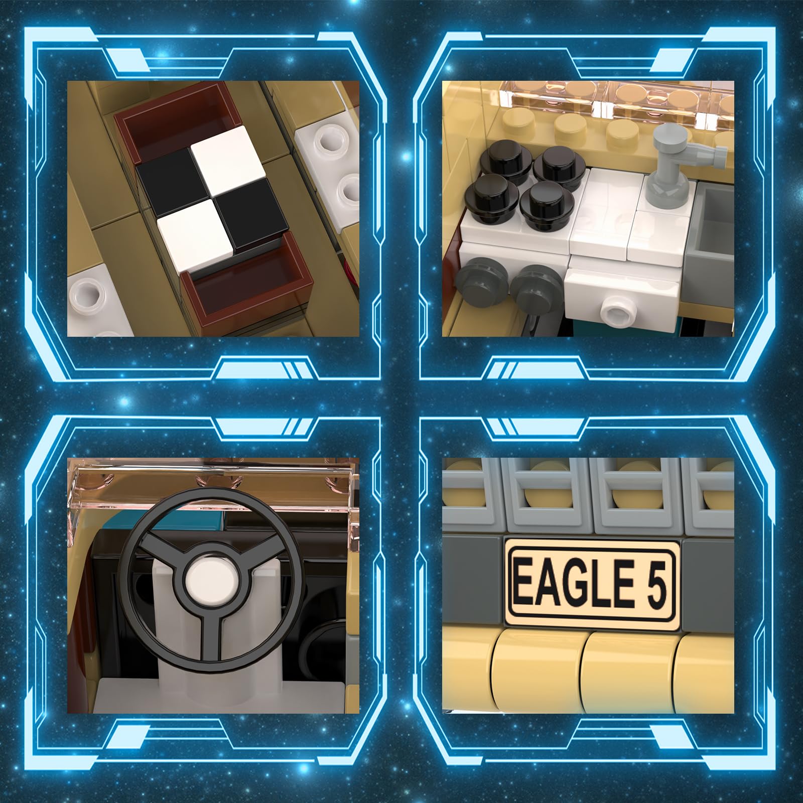 Nubee Eagle-5 kitchenette area highlights interior realism and storytelling