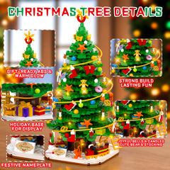 Nubee light kit for tree provides warm, festive illumination