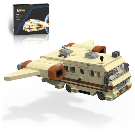 Nubee Spaceballs Eagle 5 building set parts for creative space adventures.