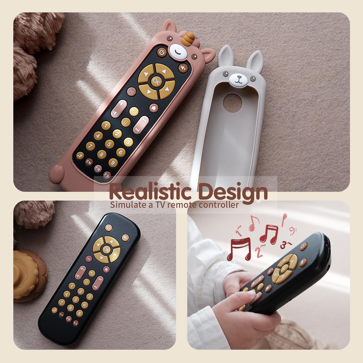 Nueplay remote teaches numbers in English, Spanish, and French while playing.
