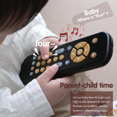 Nueplay pretend remote enables safe imaginative play and fine motor practice.
