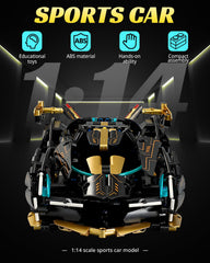 Nueris 1:14 V12 Technic wheel close-up showcases detailed rims for authentic look.