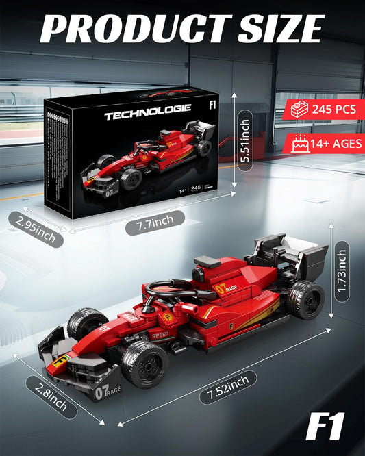 Nueris 1:18 F1 Technic model rear wing detail for collectors.