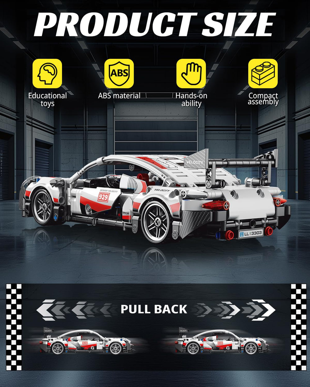 Nueris 1:18 Technic engine-detail captures realistic power cues for fans
