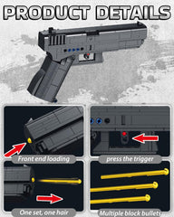 Nueris G18 1to1 sniper building blocks display, impressive realism for collectibles