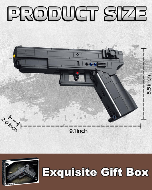 Nueris G18 building blocks gun kit assembly for hands-on construction and problem solving