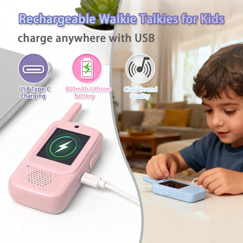 NUFR video walkie talkie with voice changer sparks imaginative role-play.