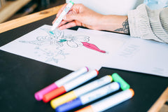 NuFun one-sided coloring pages prevent bleed-through during creativity.