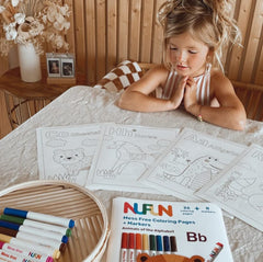 NuFun Activities USA-made paper highlights quality and safe materials.