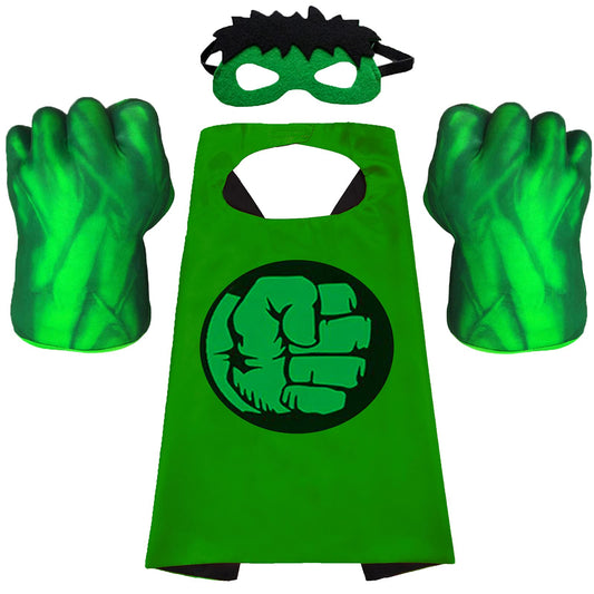 NuGeriAZ Superhero Hands gloves side view with plush padding for gentle play.