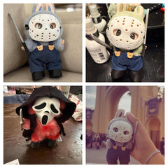 NUJOLI 17cm doll outfit for Halloween, fade-resistant fabric for long-lasting play.