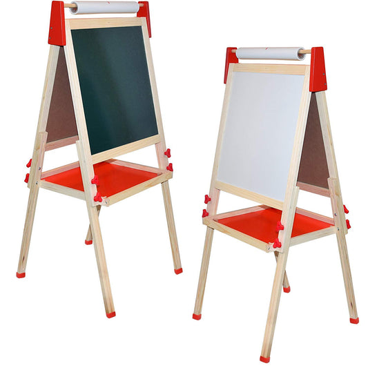 Number 1 in Gadgets deluxe standing easel chalkboard for dual-surface creativity