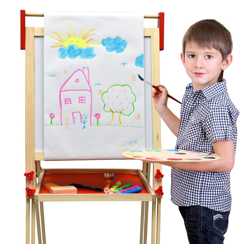 Number 1 in Gadgets deluxe standing easel chalks included for mess-free fun