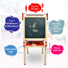 Number 1 in Gadgets deluxe standing easel 5m paper roll for extended art