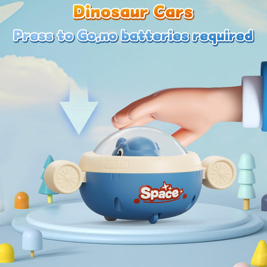NUMBERFUN T-rex dinosaur toy car sparks imaginative play for toddlers