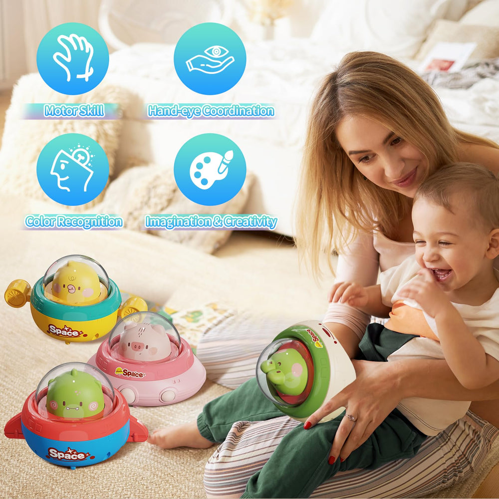 NUMBERFUN non-toxic ABS material ensures safe play for little hands.
