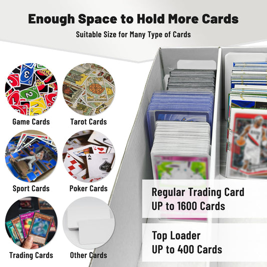 NUMINA interior dimensions optimized for standard cards and sleeves