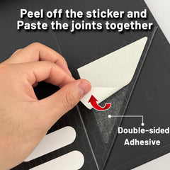 NUMINA interior with toploaders and magnetic holders demonstrates high-capacity organization.