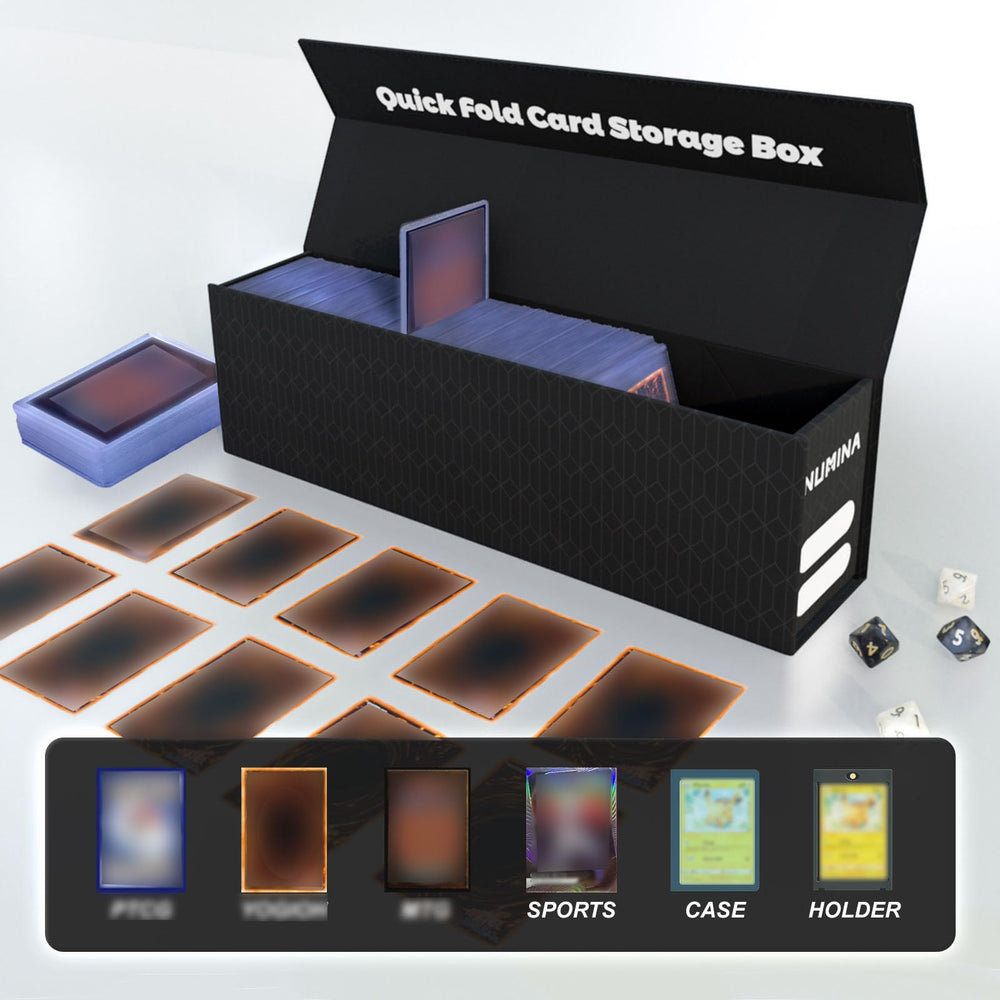 NUMINA box stores cards and small items, ideal for travel.