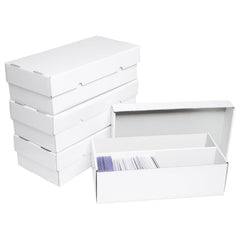 NUMINA 4 Pack 2-Row Card Storage Box assembled for bulk organization