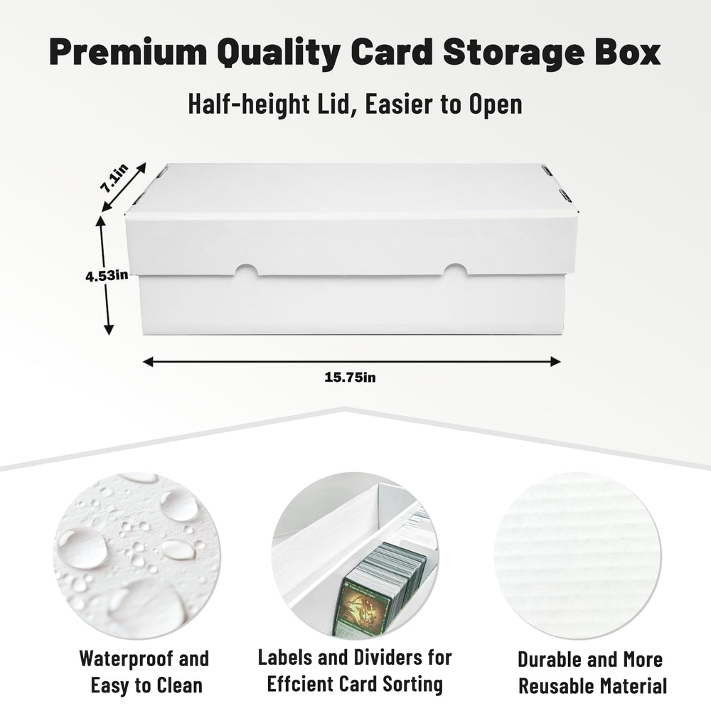 NUMINA adjustable dividers organize MTG and sports card collections