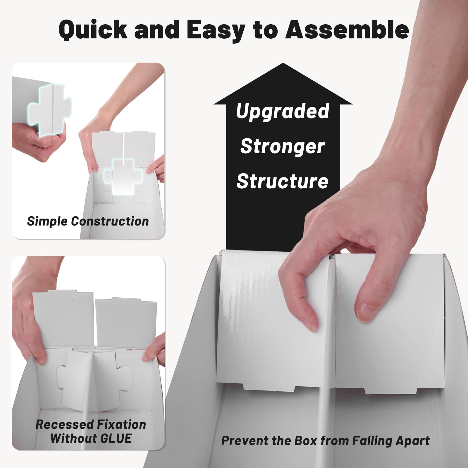 NUMINA tool-free assembly for quick setup and use