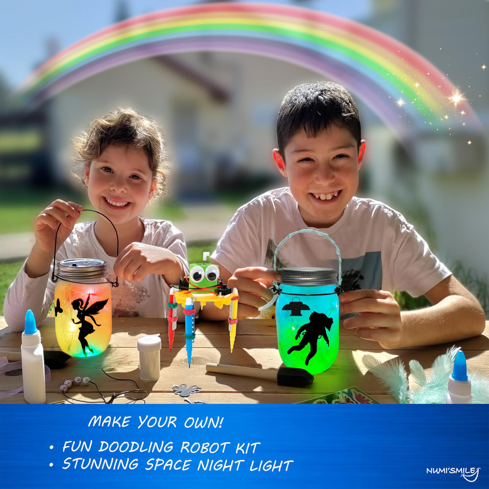 NUMI'SMILE Color-changing night light art with dynamic color effects.