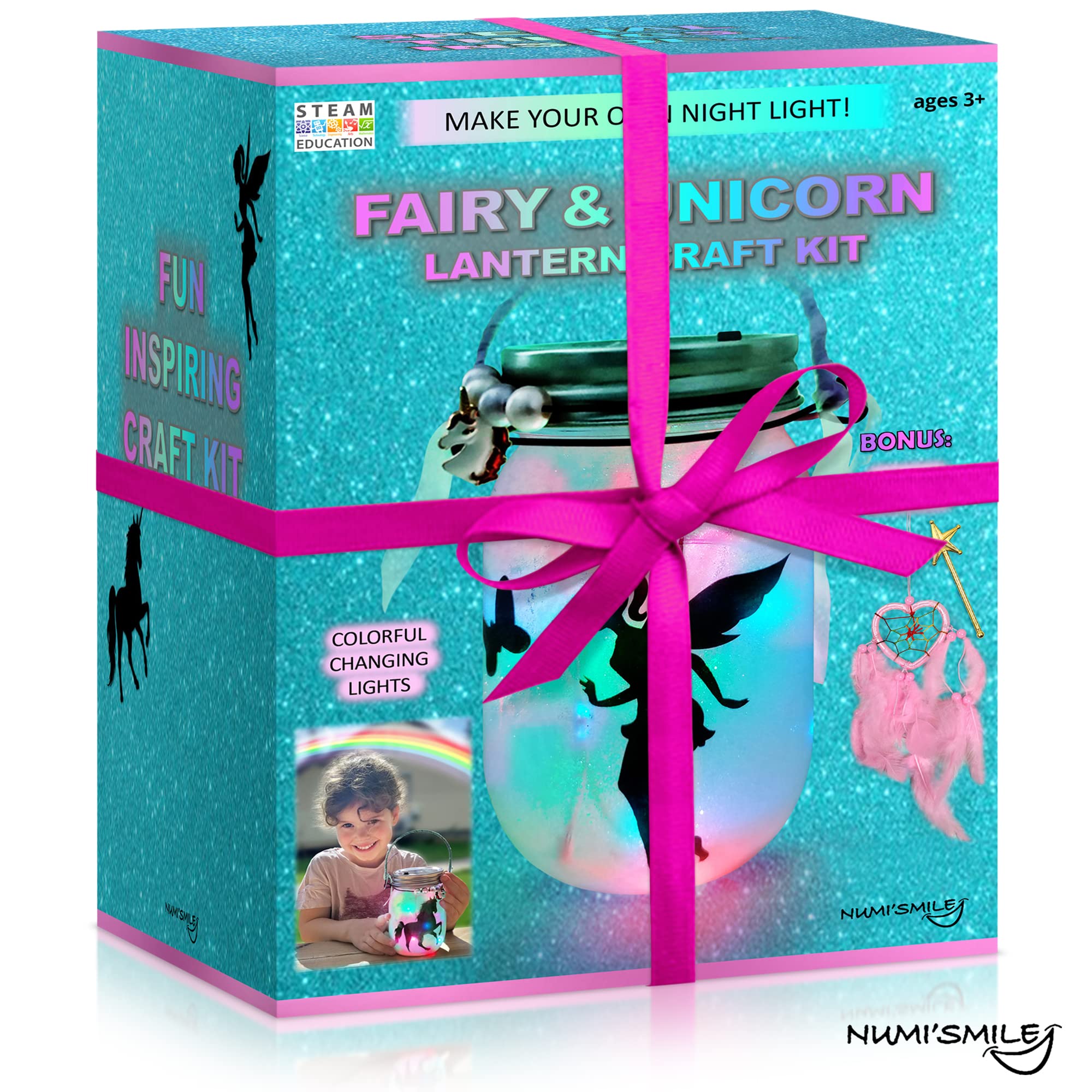 NUMI'SMILE kid-friendly craft kit ideal for a family project