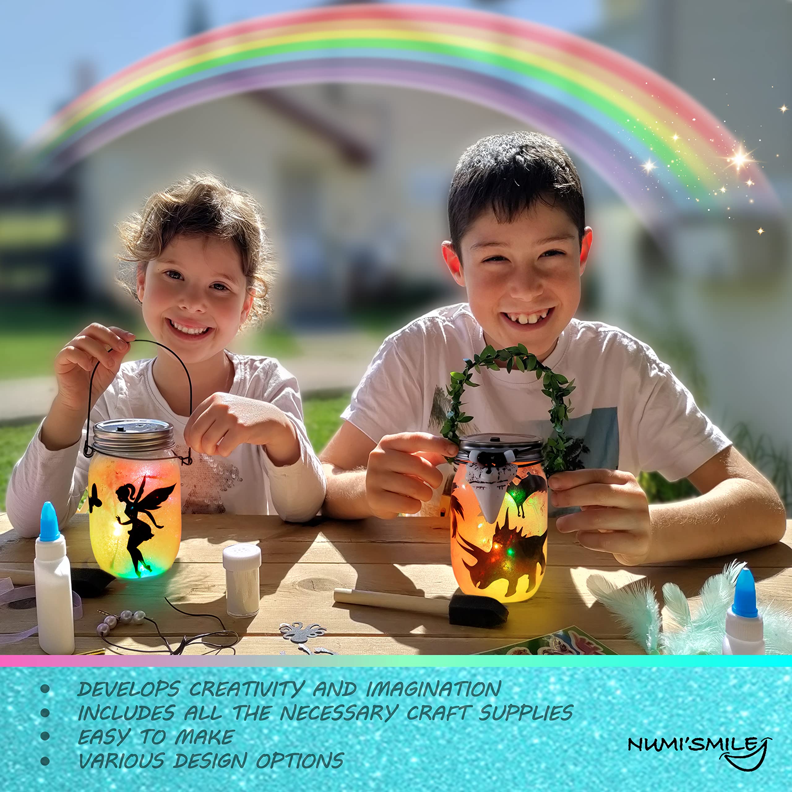 NUMI'SMILE Mermaid gift box unboxing sparks family crafting excitement