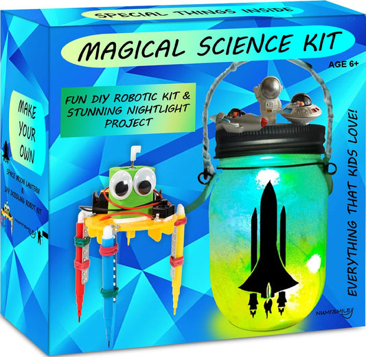 NUMI'SMILE Space Night Light Kit shows a vivid glow for bedtime and curiosity.