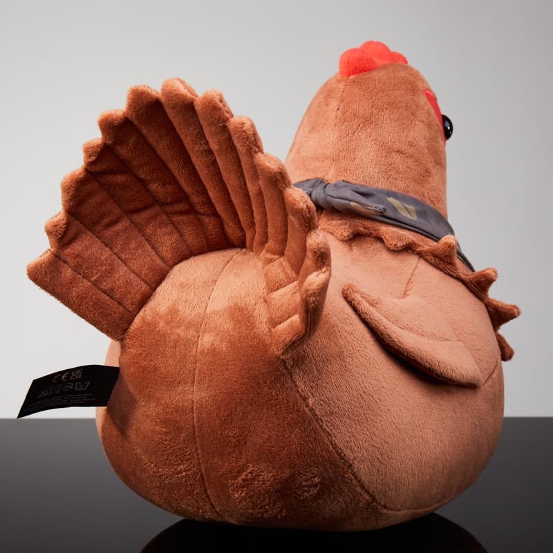 Cuddly Colonel plush perfect for gamer gifting and display.